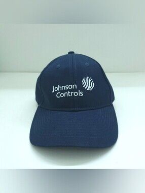 Johnson Controls Hat Blue Embroidered Adult One Size